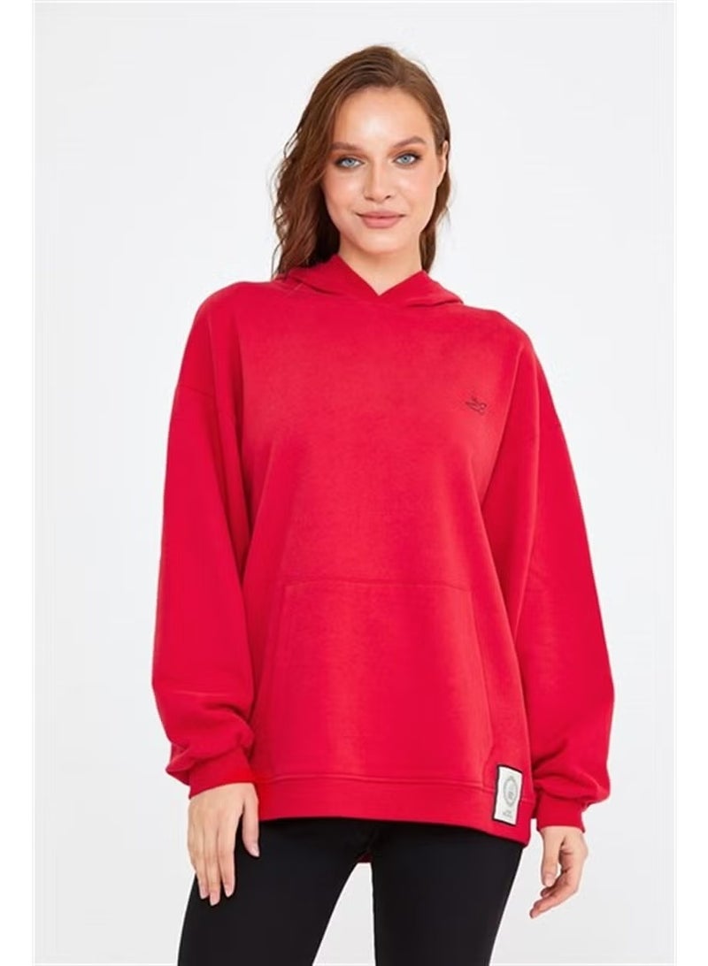 BRZ Collection Oversize Hooded Sweatshirt - Image 2